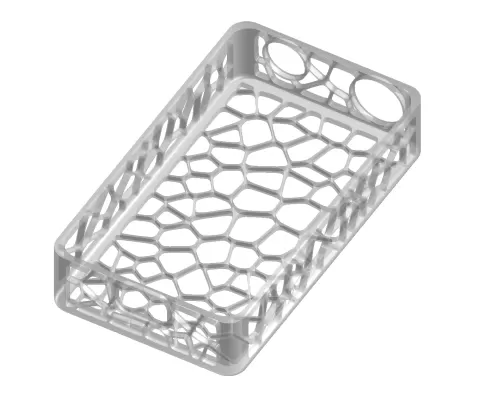 Voronoi pattern for Schiit Vestri case