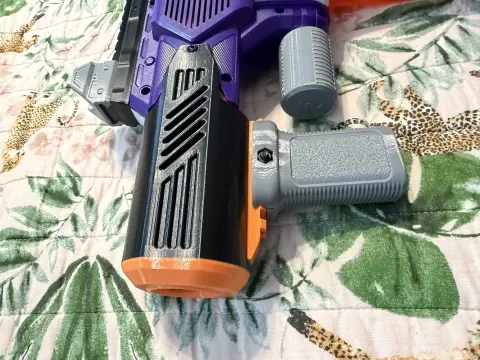 Adventure Force Axis Switch Pro Muzzle with lower picatinny rail