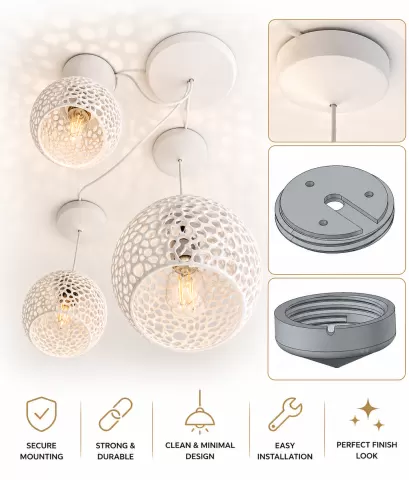 Universal Hanging Light Mount