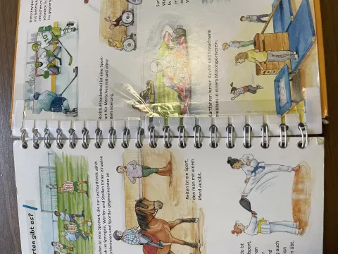 Ring Book Binding Repair (TipToi)