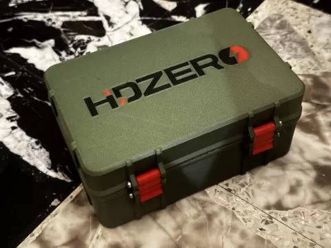 HDZero Hard Case Lid with Embedded Logo (Multi-Color / 3MF)