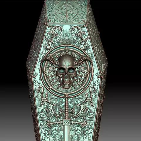 Vampire Coffin by Lionel Rigollet