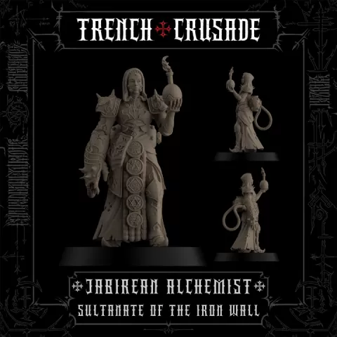 Trench Crusade - Jabirean Alchemist - Iron Sultanate by Factory Fortress Inc.
