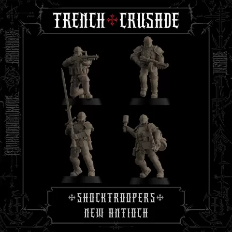 Trench Crusade - Shocktroopers - New Antioch by Factory Fortress Inc.