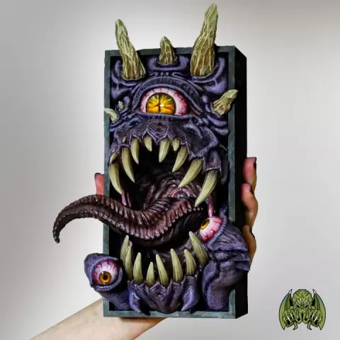 Watcher Booknook [FDM/Resin BOOK-NOOK] by Booknook of Madness