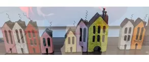 Whimsical Houses P1 (Closed Openings)