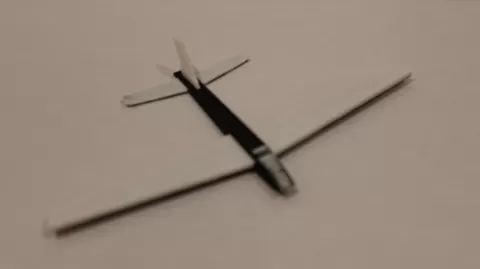 Glider toy plane
