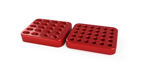 1/8 bit shanks tool bits holder and organizer