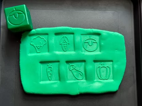 Senzory Texture Cube | Vegetable