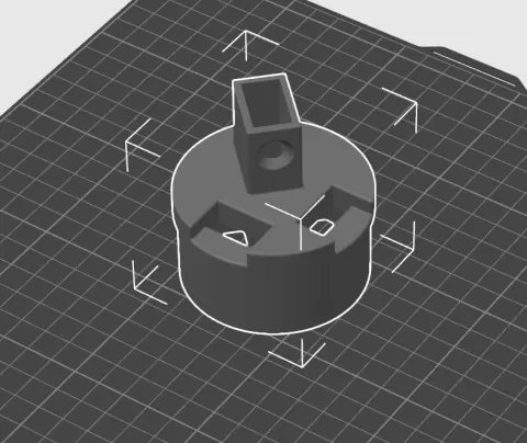 plastic spare bracket for pavilion tents.