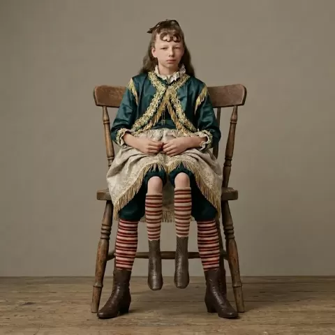 Circus of the Past - Oddities - Josephine Myrtle Corbin The Four-Legged Girl - 1882