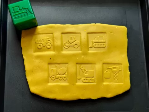 Senzory Texture Cube | Construction Machinery