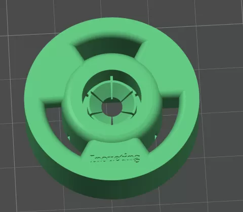 軟陀螺母體核心 V1 (Soft Gyro Matrix Core - Beyblade X Compatible)