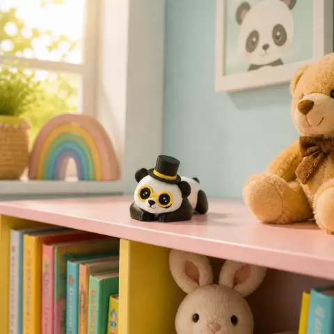 Gentleman Panda Flexi Toy