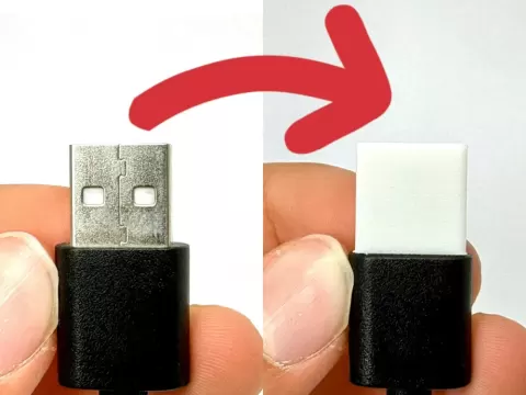 Minimalist USB-A Protective Cap (Perfect Fit)