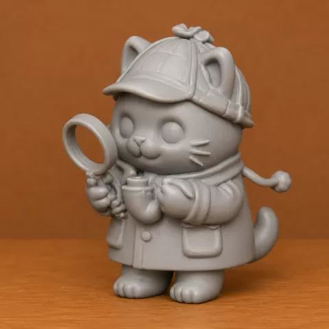 Detective Cat