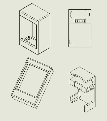ESP32 Based AQI Case