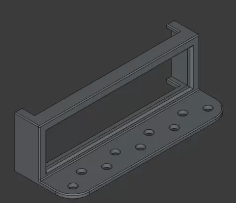 VRS uDFP20 Controller Box Bracket for Aluminium Rigs