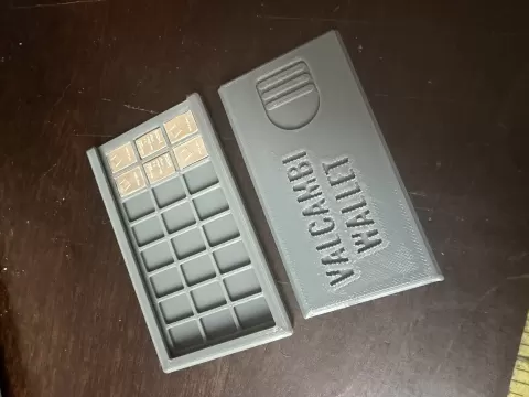 24 pc Valcambi Wallet 1G Silver Bar Case