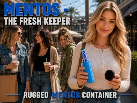 Mentos Container - The Fresh Keeper