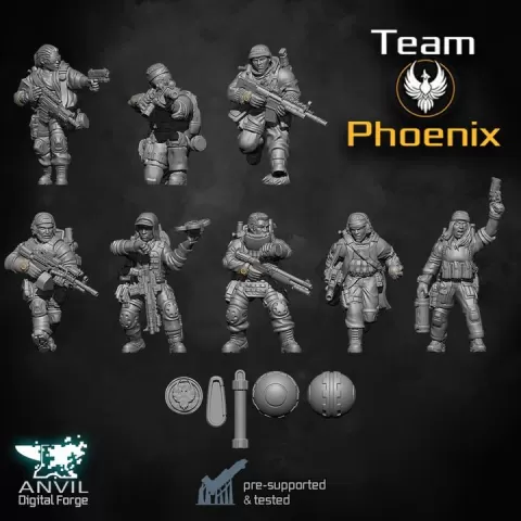 Team Phoenix - Modern Operators by Anvil Digital Forge