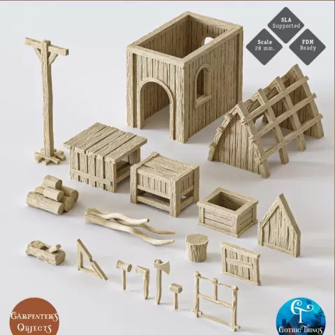 Carpenter's Objects by Gothic Things