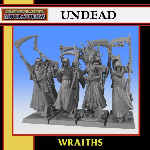 UNDEAD: Wraith Unit by Monstrous Encounters