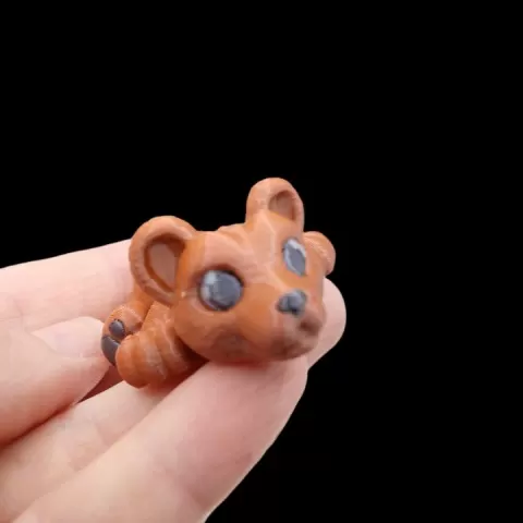 Tiny's Baby Bear by 3D Tinys Prints