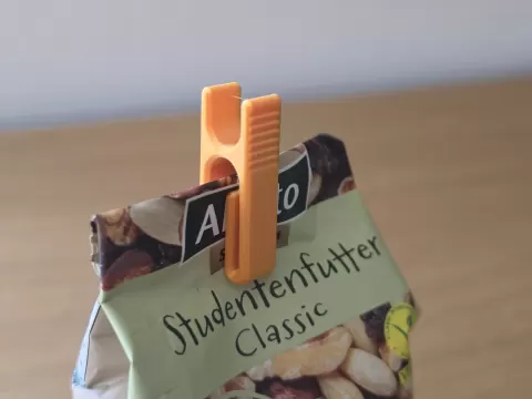 Minimalistischer Beutelclipp v2 Beutelklammer