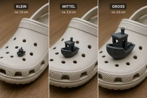 Crocs Benchy Charm – 15 mm / 25 mm / 35 mm
