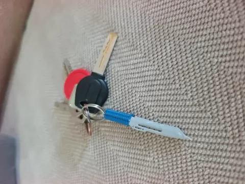 Parcord Knife CS2 keychain/charm