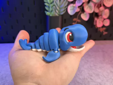 Articulated Cute Whale