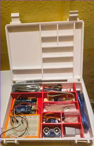 Caja para kit basico de arduino uno