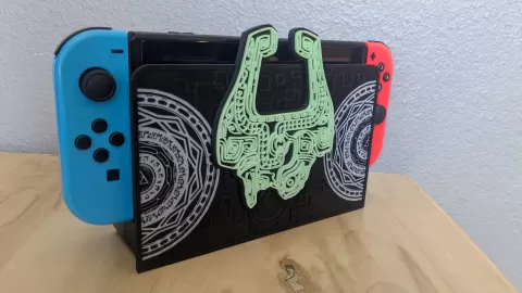 Switch Dock Cover - Midna's Helmet