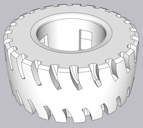 Tire for Professor Boots Wheel Loader