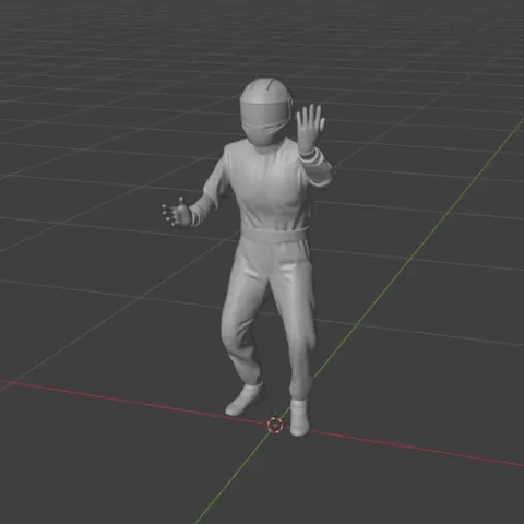 Pit crew member 07
