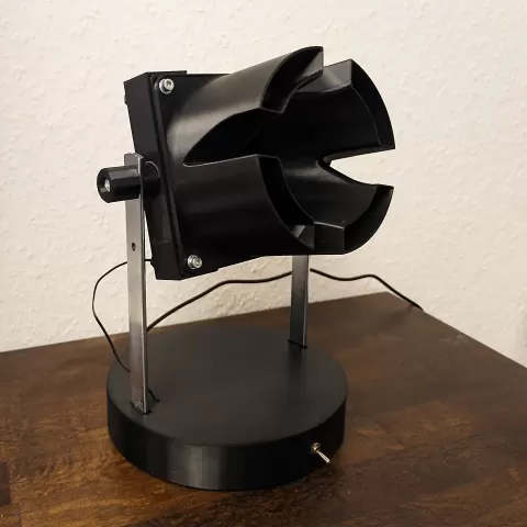 Holder/Stand for 120 mm fans with Noctua NV-AA1-12 Airflow Amplifier