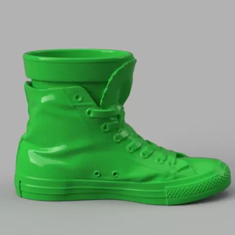 High-Top Sneaker Pot