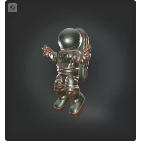 NORDIC ASTRONAUT WALL DECORATION (fake remake ) i make it