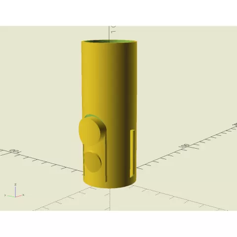 Customisable Parametric Dyson Vacuum Adapter Generator