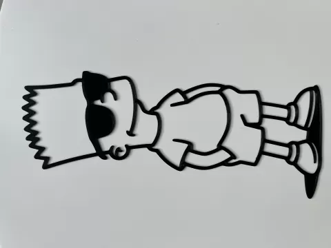 Bart Simpson Wall Art #2