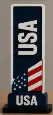 USA FIFA World Cup 2026 Country Plaque