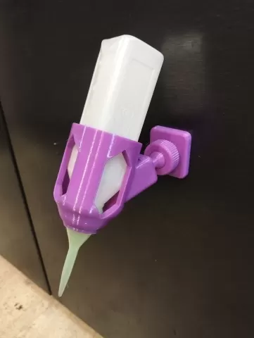 Wildlife feeding bottle holder, suits 100ml square bottle