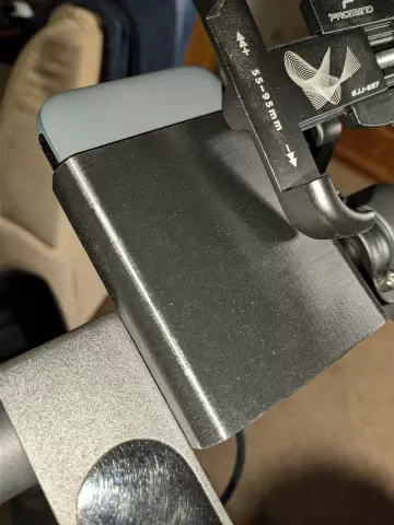 Powerbank handle bar mount for Intenso S10000 Powerbank / Lenkergriff Halterung