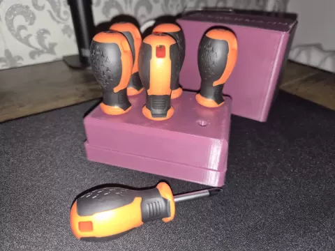 Werckmann 6-Piece Stubby Screwdriver Case