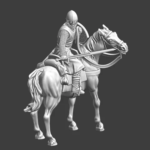 Balian of Ibelin, also known as Barisan the Younger by Northern Crusades Miniatures