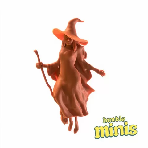 Flying Witch by Humble Minis