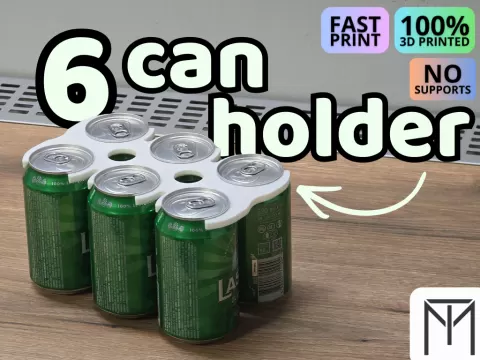 6 can holder