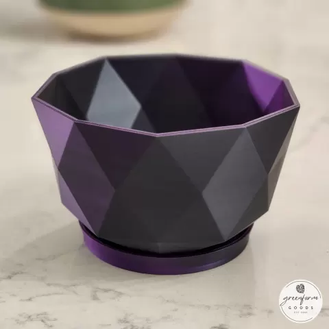 Low-Poly Geometric Planter