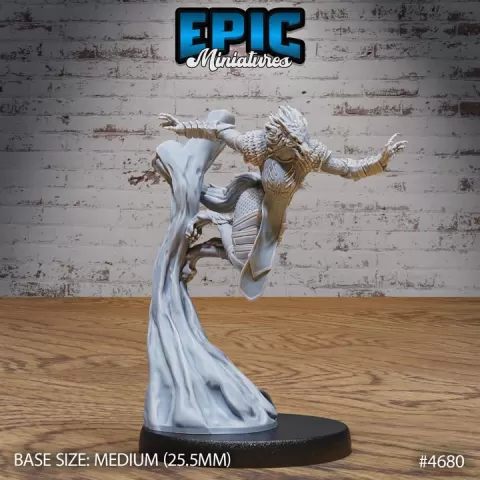Werewolf Armored Female Jump / Woman Wolf Hybrid / Chaotic Humanoid / Dire Wolf / Hound Beast / Were Canine / Jackal Monster / Evil War Dog / Undead Shapechanger by Epic-Miniatures
